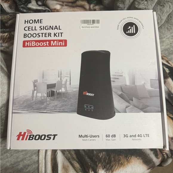 Mini Black Cell Signal Booster KitBrand new never opened box.